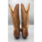 Old West  Womens 9.5 Boots LF1529 Leather Upper Cowboy Western Brown Photo 2