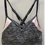 Hollister  Heathered Grey Strappy Sports Bra Size Small Photo 0