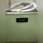 Kate Spade Sam Icon Small Spazzolato Leather Tote Crossbody Bag Pistachio Cream Photo 3
