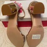 Sub Trading Glitter Satin 2” Heels in Champagne sz 7 Gold Photo 3