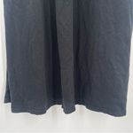 Wildfox Small Dress Maxi Black Embroidered Logo High Side Slits Cotton Long Photo 12