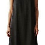 White House | Black Market  Black Sleeveless Choker Neck Shift Dress EUC Size 6‎ Photo 0