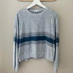 Z Supply  Pullover Sweater Top Gray Sz Small Photo 0