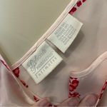 Vintage Delicate Treasures Intimates Pink Heart Lingerie Slip Dress Valentines Size M Photo 3