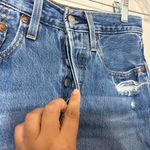 Levi's Levi’s 501 Original Distressed High Rise Jeans Size 24 Womens Photo 3