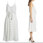 Black and white polkadot high waisted dress Size M Photo 1