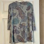 Multiples  Paisley Wrap Tunic 3/4 Sleeve Blouse Small Photo 1