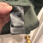 The North Face Green Grey Pink Sweater Women’s Large Cowl Neck Kangaroo Pocket Photo 7