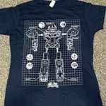 Gildan Power Rangers Navy Blue T - Shirt - L Photo 0