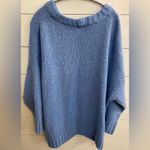 Aerie Women’s Sz L Lt Blue Big Sky Oversized Sweater Photo 4