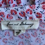 Anthropologie Jane + Delancey floral Medium cap sleeve peplum blouse Photo 4