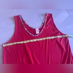 Ava & Viv Takuni USA Jumpsuit Red2X Wide Leg Short Sleeves Summer Comfy Pockets Drawstring Photo 7