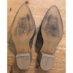 Melrose and Market  Raymie Clog Stone Woven Mules 8 Vegan Leather Suede Gray Photo 7