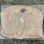 Brave Soul Diamond Quilted Belted Jacket in Stone, Size 8 Photo 5