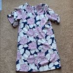 Ann Taylor | Ann Taylor Factory Floral shift dress Blue Size 0 Photo 3