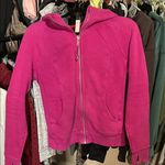 Lululemon 37. Scuba Hoodie *Light Cotton Fleece Fantom Fuchsia Photo 0