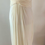 Bcbg off white long maxi dress size small bridesmaid or made of honor or weeding Photo 0