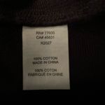 Sandrine Rose Oversized Raw Edge Women’s Black Hoodie Size Small Photo 10