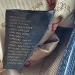 Stone Mountain Womens Leather Crossbody Bag Tan Navy Boho Shoulder Purse NWT Photo 10