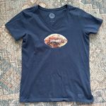 Life is Good  Classic Fit Navy Football Tee Photo 1