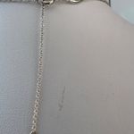 Disney  Mixed Metal Mickey Minnie Mouse Necklace Pave Crystals Charms 18" Photo 3