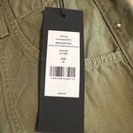 Veronica Beard NWT Arya Straight Carpenter Pants Size 29 Military Green Photo 8
