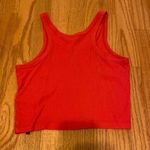 Superdry red cropped tank Photo 2