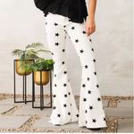 Cavender’s Cream & Red Star Print Flared Pants Sz Small NEW 77 Photo 12