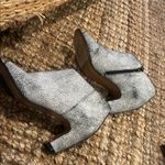 Maison Margiela
Crackled Leather Peep Toe Bootie Size 36.5 Silver Photo 7