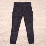 Lululemon Fast and Free Tight II Camo Deep Coal Multi Sz 8 Photo 3