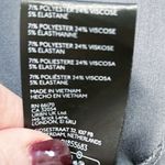 Urban Outfitters NWOT Satin Disco Flare High Rise Dress Pants Steel Blue Size 12 Photo 11