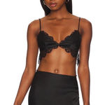 Bec & Bridge Camille Lace Bralette Top Black Womens Size US 4 Photo 0