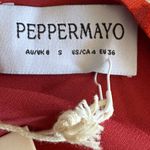 Peppermayo  Alma Mini Dress Red Size 4 NWT IN PACKAGE Photo 8