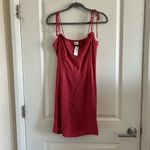 Aritzia Wilfred Fable Linen Dress Pink Size 12 Photo 1