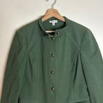 St. John  Sport By Marie Gray olive Green sports Jacket Size Large Photo 1
