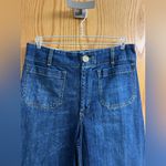 Anthropologie Maeve The Colette Denim High-Rise Cropped Wide-Leg Jeans NWT Photo 1
