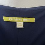 Gianni Bini  Stella Navy Blue Ruffle Legs Jumpsuit Size 4 NWT Wedding Guest Photo 5