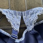 Cacique and Wacoal set of 2 bras in size 36 DDD navy blue and black full support Photo 5