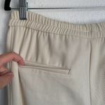 ZARA NEW  High Waisted Cream Slit Trousers Photo 9