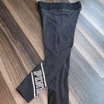 PINK - Victoria's Secret  Black Yoga Pants Photo 0