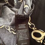 Harvé Benard Harve Benard Black Gold Chain Palazzo Pants Stretchy Mobwife Equestrian Y2K Glam Photo 4