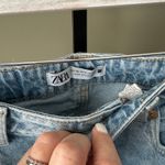 ZARA  Womens Ankle Mom Fit Jeans Light Wash 38/6 Photo 1