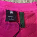G-Star  RAW Women’s Bright Pink Tee – Size S – NWT‎ Photo 1