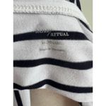 Daily Ritual Casual Striped Loose Fit Sleeveless Tank Top XXL White Photo 4