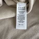 Tahari  Taupe Oatmeal Polo Collar Long Sleeve Loose Fit Knit Sweater Dress Large Photo 5