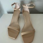 Stuart Weitzman  Nudistcurve 50 Patent Wedge Sandal Heel Photo 1