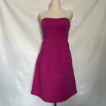 Fossil Y2K  Strapless Midi Dress Size XS Fuchsia Minimalist Clean Girl Midi Photo 12
