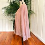 Frye Pink Textured Long Sleeve Top Blouse - XXL Photo 3