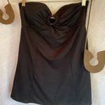 White Stag  Bathing‎ Suit Tankini Top Black Photo 3