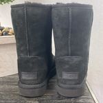 UGG  Black Short Classic Fleece Lined Boots 8 Photo 2